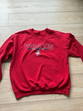 Cal U Red Vulcans Crewneck Sweatshirt - Unbranded